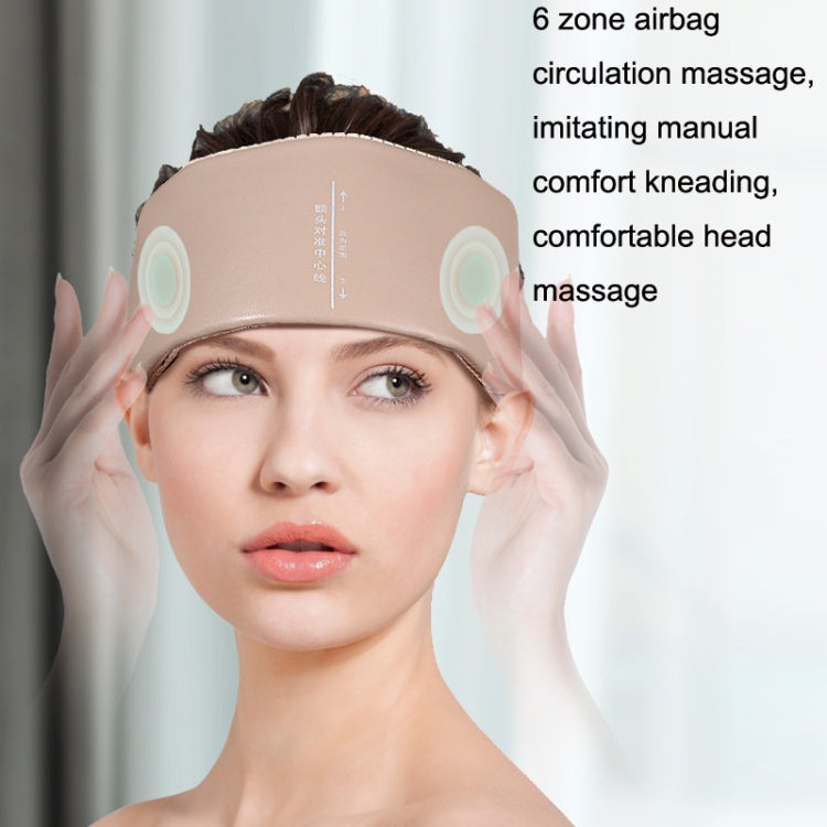 JKQ-121 Head Massager Multifunctional Hot Compress Headache Sleep Aid Head Therapy Instrument Reluova