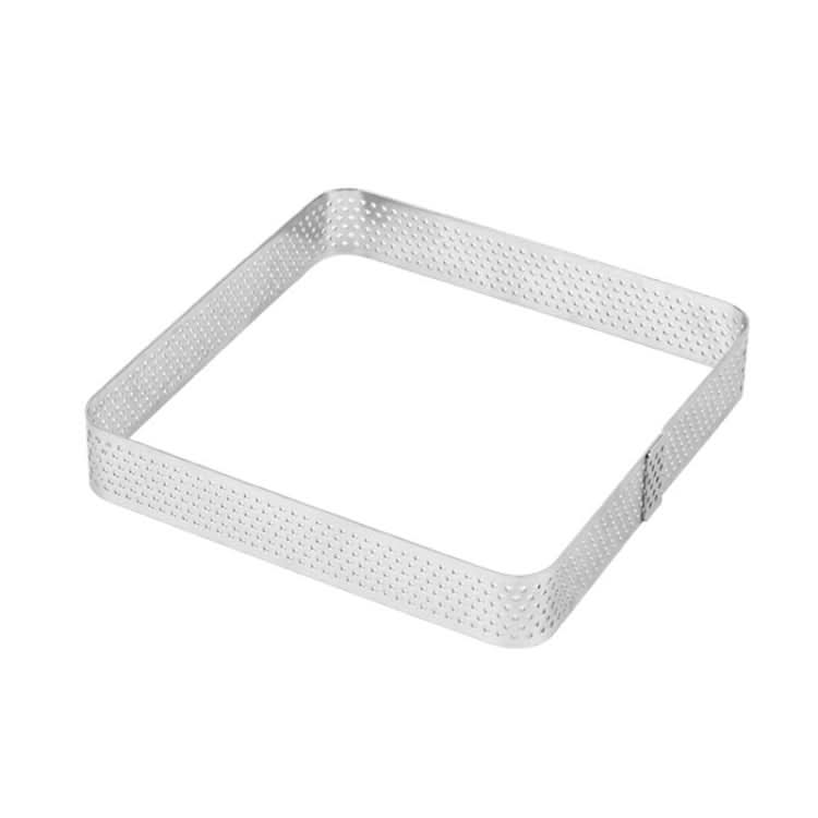 BN1006 Stainless Steel Mousse Circle Thickened Perforated Cake Mold DIY Baking Tools Reluova