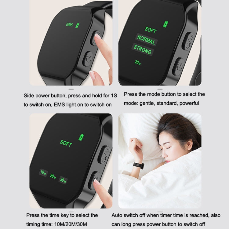 Watch Sleeping Instrument Intelligent Portable Pulse Soothing Insomnia Massage Instrument Reluova