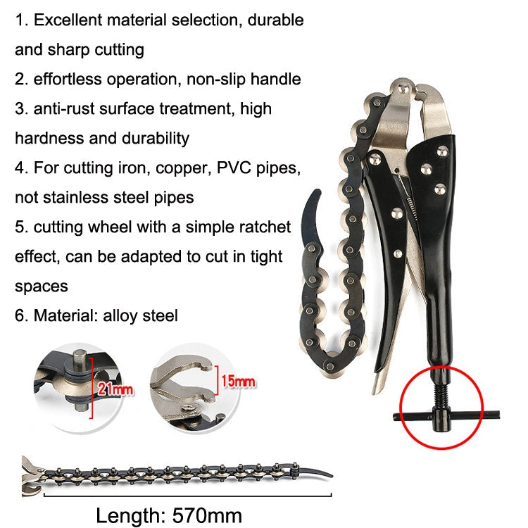 Auto Exhaust Chain Cutting Pliers Cut Copper and Aluminium Pipe Tools ÎҵÄÉ̵ê