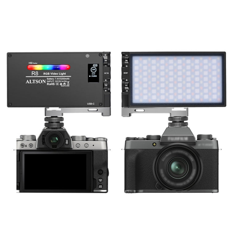 ALTSON Portable Handheld RGB Fill Light Studio Shooting Live LED Light