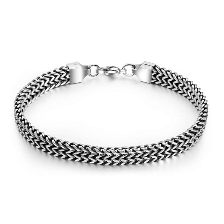 Retro Style Titanium Steel Men Bracelet Personal  Accessories Reluova