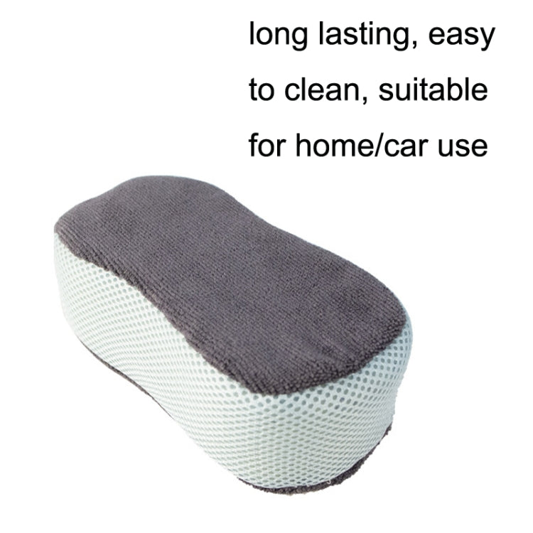 A01SP21 Ultra Fine Fiber Towel Cloth Sandwiches 8-shaped Multifunctional Car Washing Sponge Block-Reluova