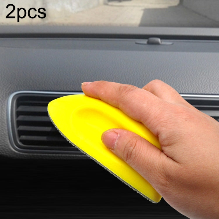 2pcs Car Sewing Multi-function Nano Clean Brush Interior Leather Seat Remove Dirt and Clean Brush-Reluova