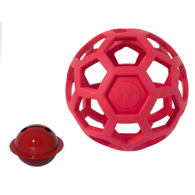 1030001 Dog Toy Hollow Ball Bite-resistant Elastic Pet Rubber Toy Balls, Spec: - Reluova