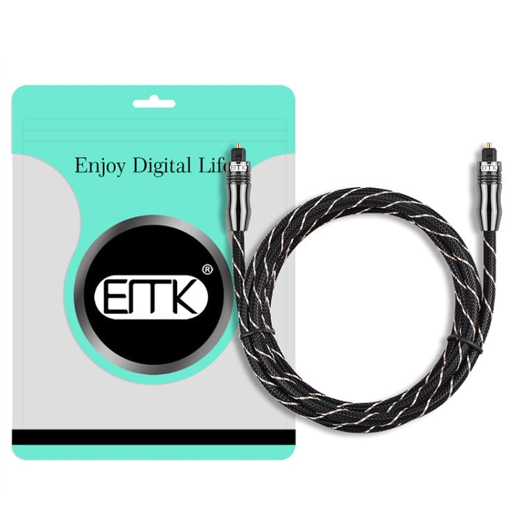 EMK Digital Optical Fiber Audio Cable Amplifier Audio Line, Length My Store