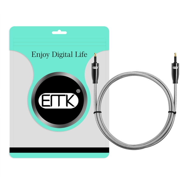 EMK QH4.0 Mini Toslink 3.5mm Interface SPDIF Audio Fiber Optical, Length: My Store