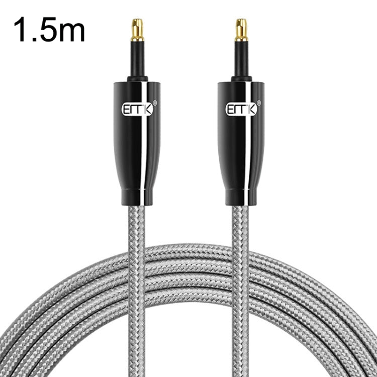 EMK QH4.0 Mini Toslink 3.5mm Interface SPDIF Audio Fiber Optical, Length: My Store