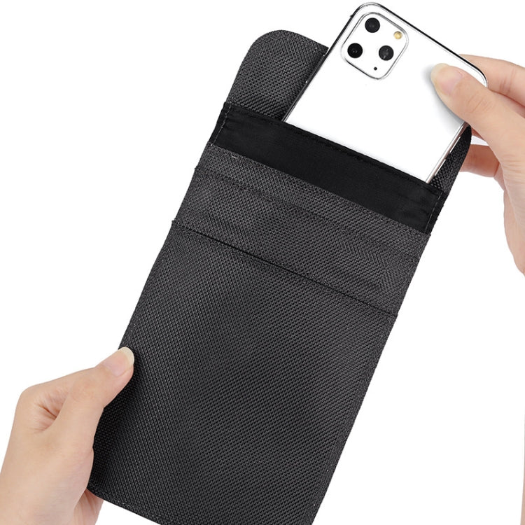 6.5 inch Magnet Wear-resistant Mobile Phone Anti-radiation Signal Shielding Bag