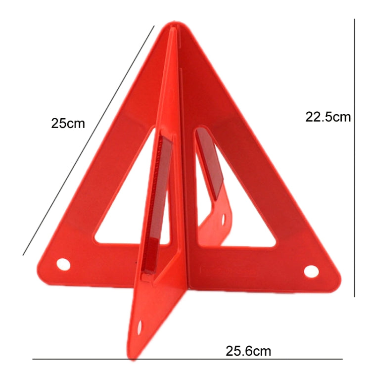 Car Breakdown Parking Triangle Reflective Warning Sign