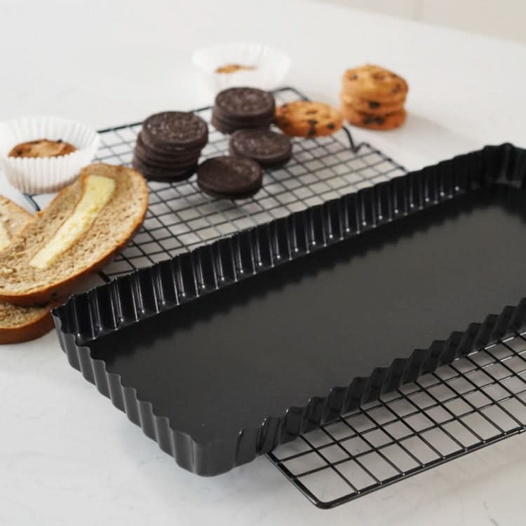 BM1026 14 inch Rectangular Toast Bread Pan Kitchen Ripple Cake Mold Reluova