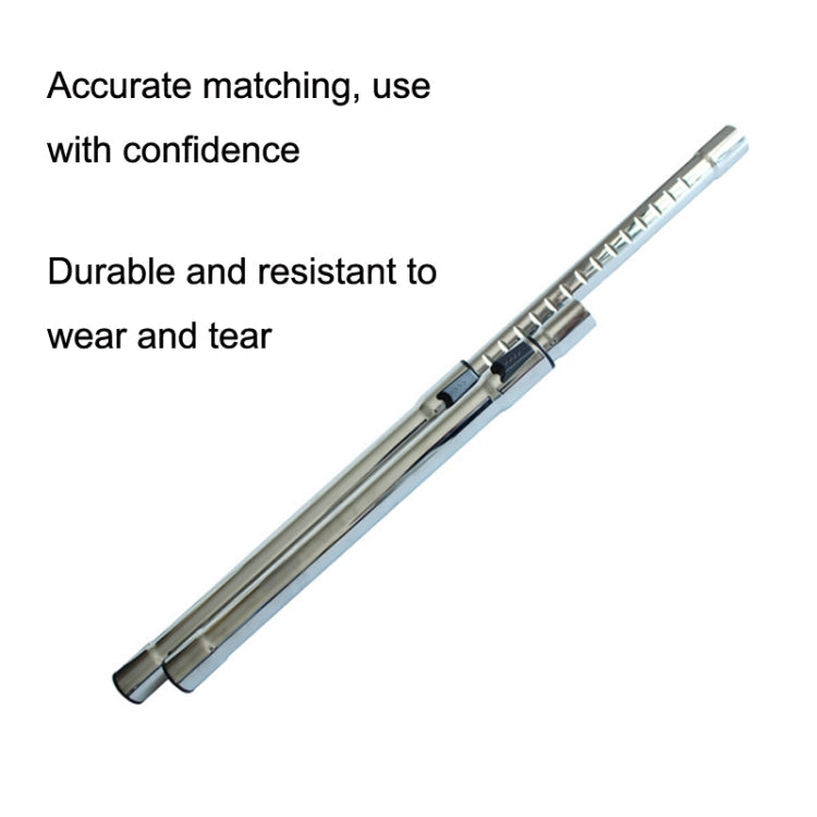 For Midea Vacuum Cleaner Accessories Straight Tube Telescopic Rods Extension Tube Inner Diameter 35mm