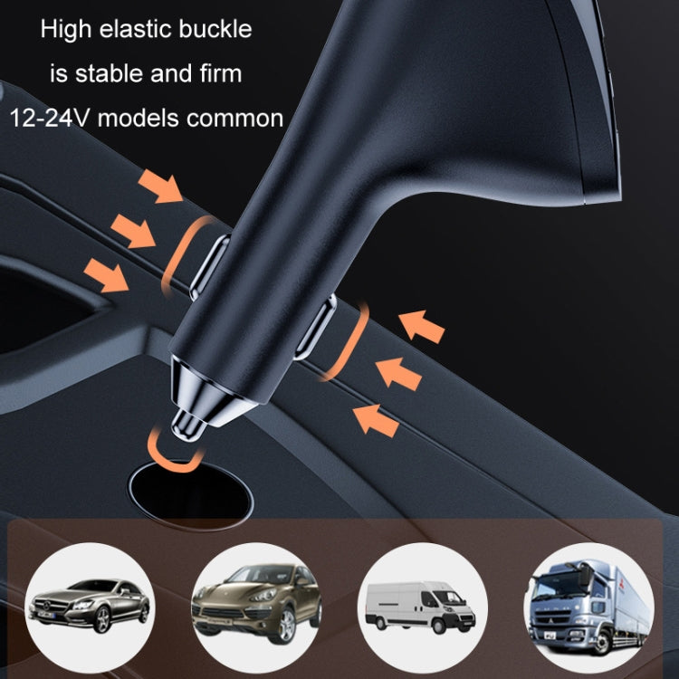 Car Charger Multifunctional Digital Display QC Charging Cigarette Lighter Adapter ÎҵÄÉ̵ê