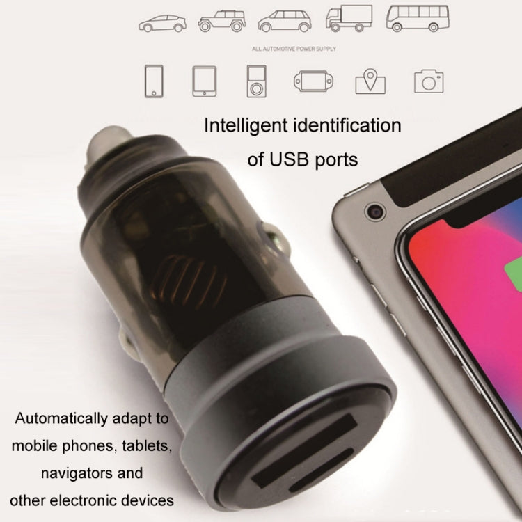 PD+QC Mini Transparent Super Fast Charge Car Cigarette Lighter Charger ÎҵÄÉ̵ê