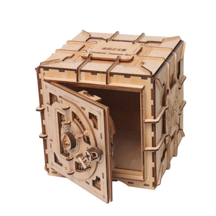 Wooden Puzzle Toy 3D Puzzle Assembly Box DIY Gift Desktop Ornaments, Style: Reluova