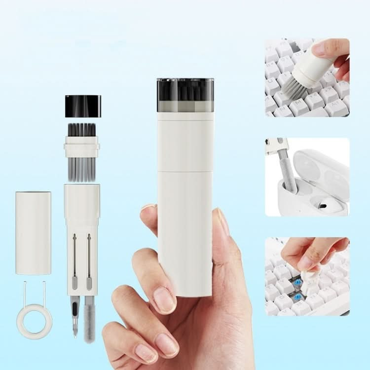 SYT-05 6-in-1 Bluetooth Earphone Clean Pen Brush Computer Keyboard Cleaning Tool