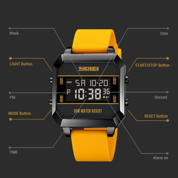 SKMEI 1848 Fashion Multifunctional Student Sports Waterproof Men Watch Reluova