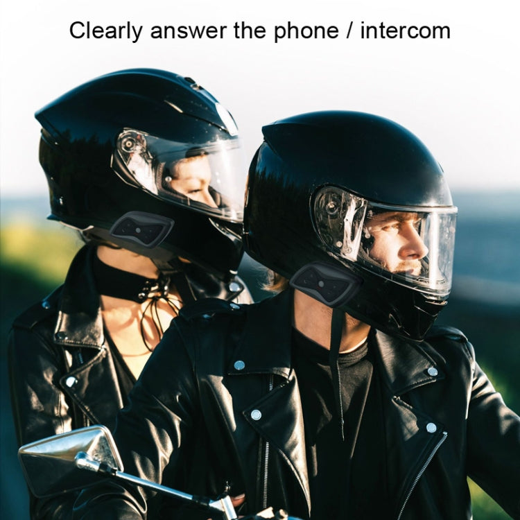 T6plus Motorcycle Helmets Smart Intercom And Bluetooth Headset