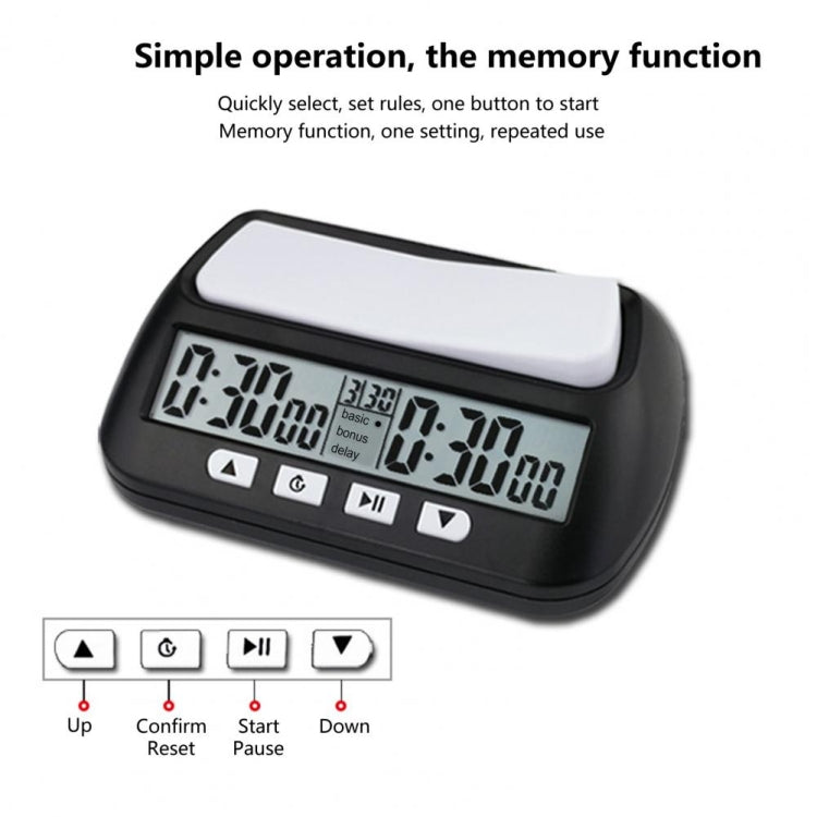 YS YS-902 Chess Timer Chess Clock for Go Tournament