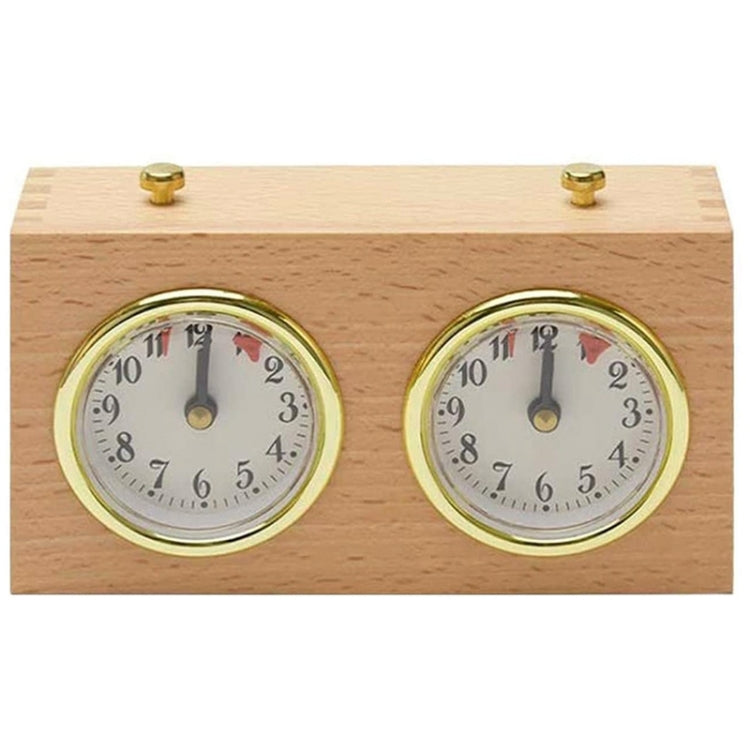 DT05a Retro Wood Shell Chess Clock Mechanical International Chess Clock My Store