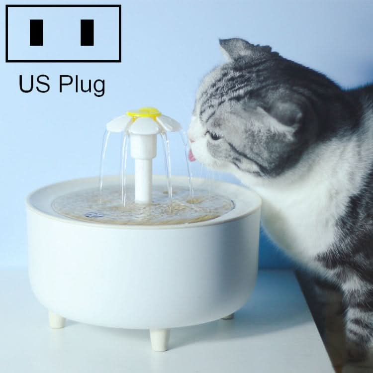 346578 Pets Automatic Circulation Filter Cat Flowing Drinking Fundation, Spec: - Reluova