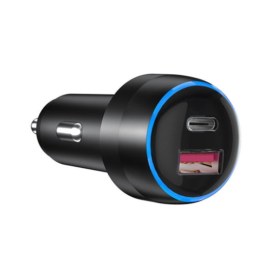 IBD355-1UC USB+Type-C/USB-C Dual Ports Mobile Phone Car Charger