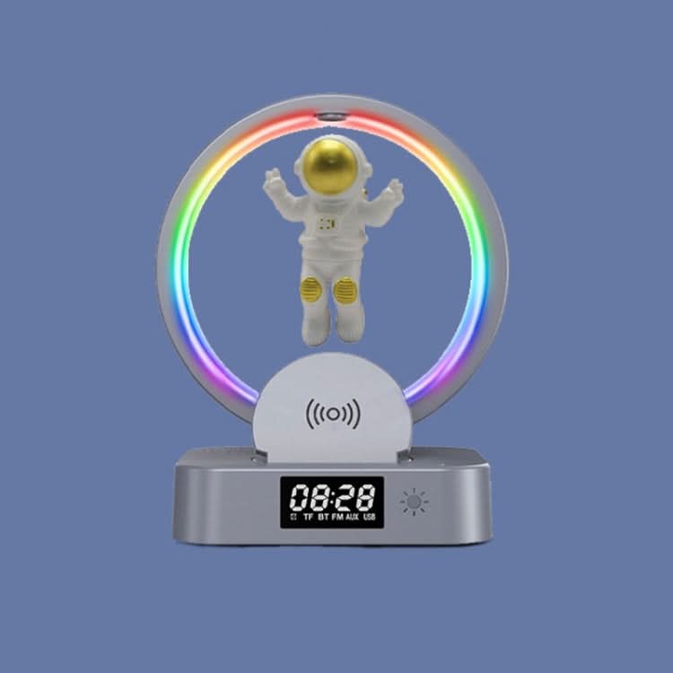 Y-558 Magnetic Levitation Astronaut TWS Bluetooth Speaker With RGB Light,Style: