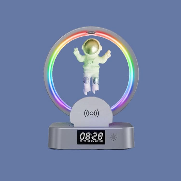 Y-558 Magnetic Levitation Astronaut TWS Bluetooth Speaker With RGB Light,Style: