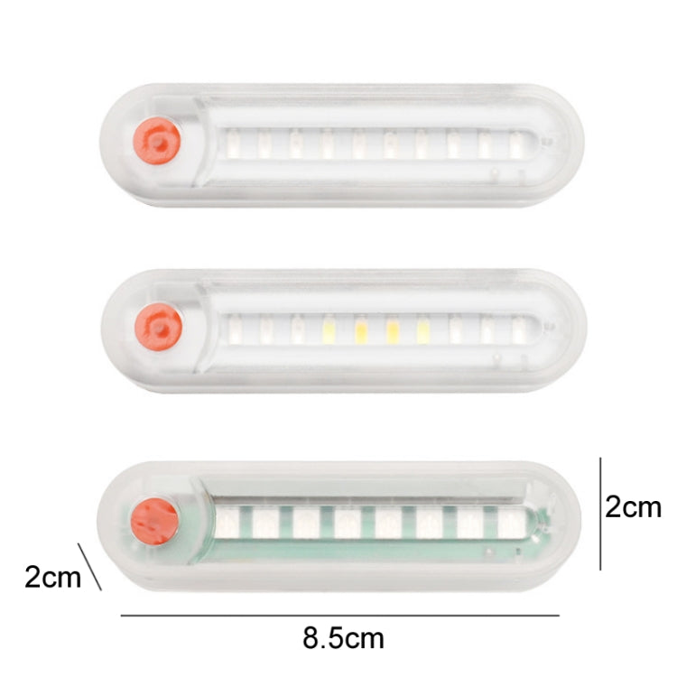 Motorcycle Electric Car Anti-Rear Collision Solar Strobe Warning Light Reluova