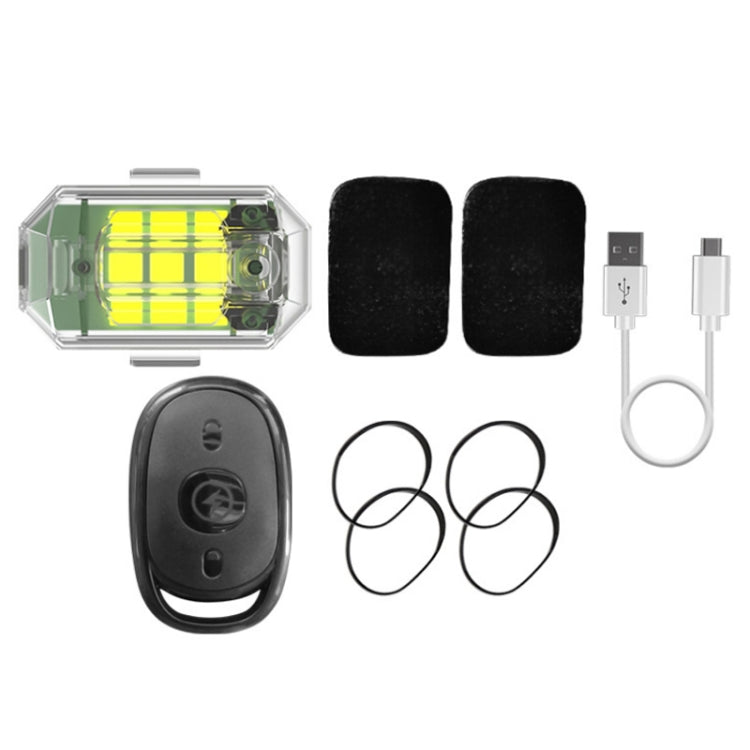 Remote Control LED Car Modified Electric Car Warning Tail Light Reluova