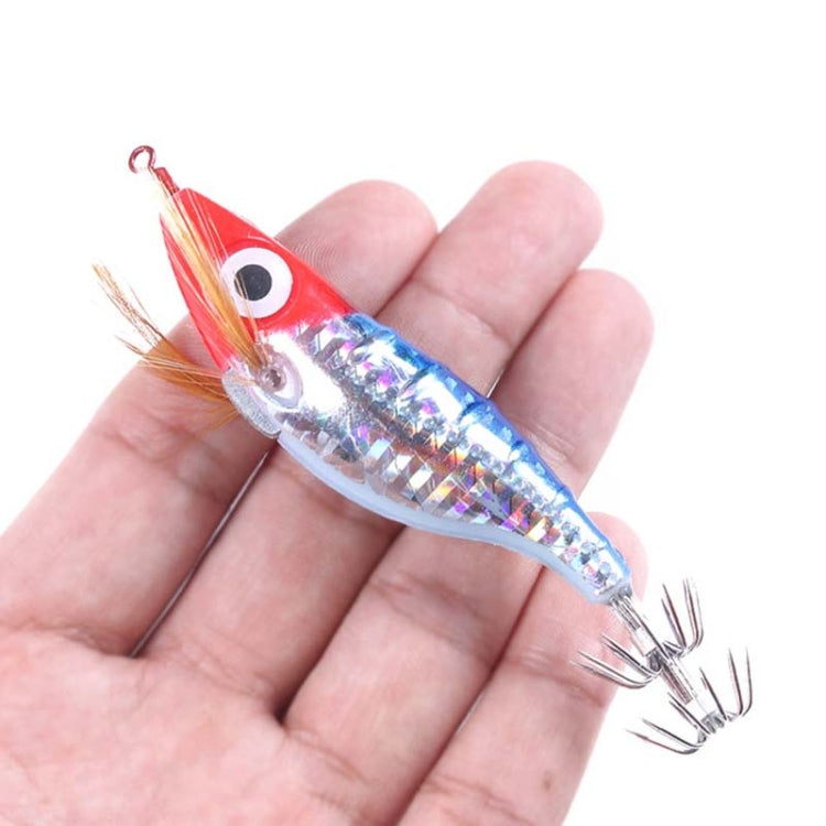 HENGJIA SJ023 Luminous Horizontal Shrimp Squid Hook Bionic Bait