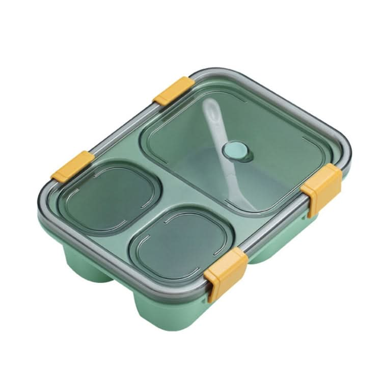 Sealed Compartment Microwave Plastic Lunch Box Portable Student Lunch Plate Reluova