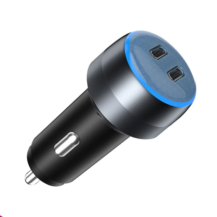 IBD355-2C Dual PD Smart Car Phone Charger With LED Light, Spec: ÎҵÄÉ̵ê