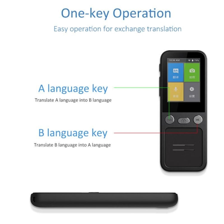 T16 Smart AI Translation Travel Translator Supports 138 Language Mutual Translation 14 Offline Translation