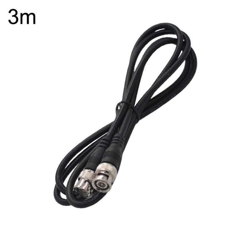 BNC Male To Male Straight Head Cable Coaxial Cable Video Jumper, Length: