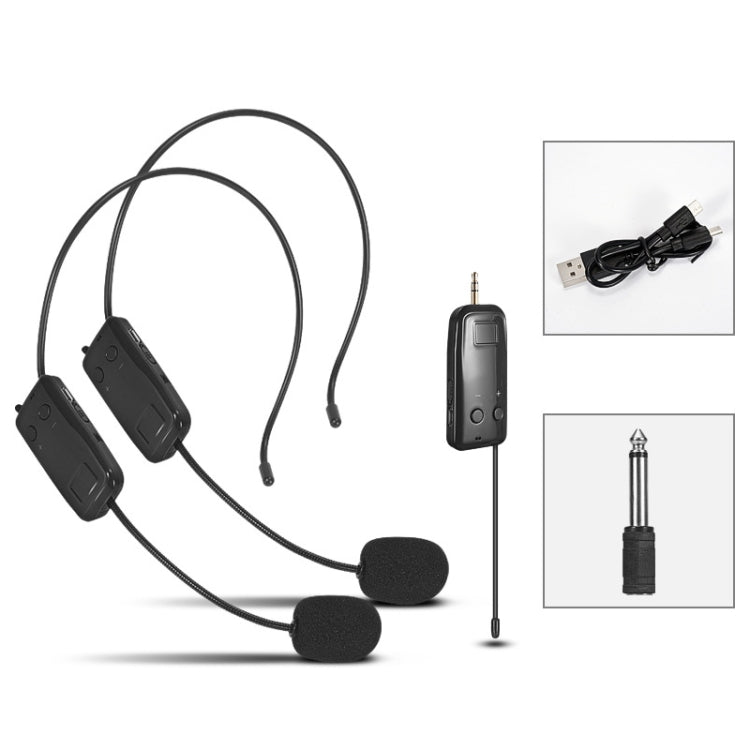 UHF Wireless Headset Microphone Lavalier Headset Amplifier