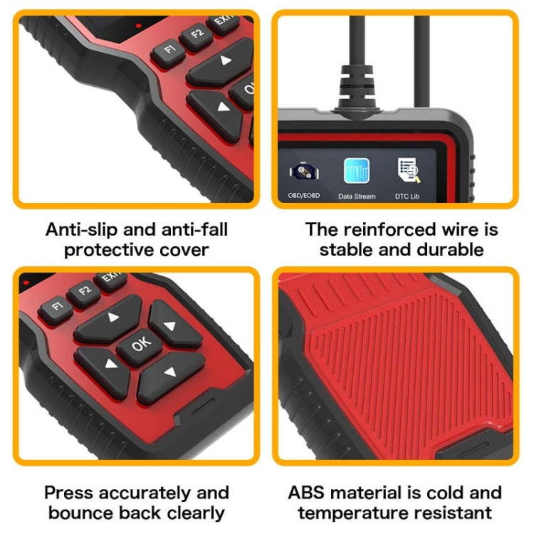 V519 OBD2 Colorful Screen Car Fault Detector