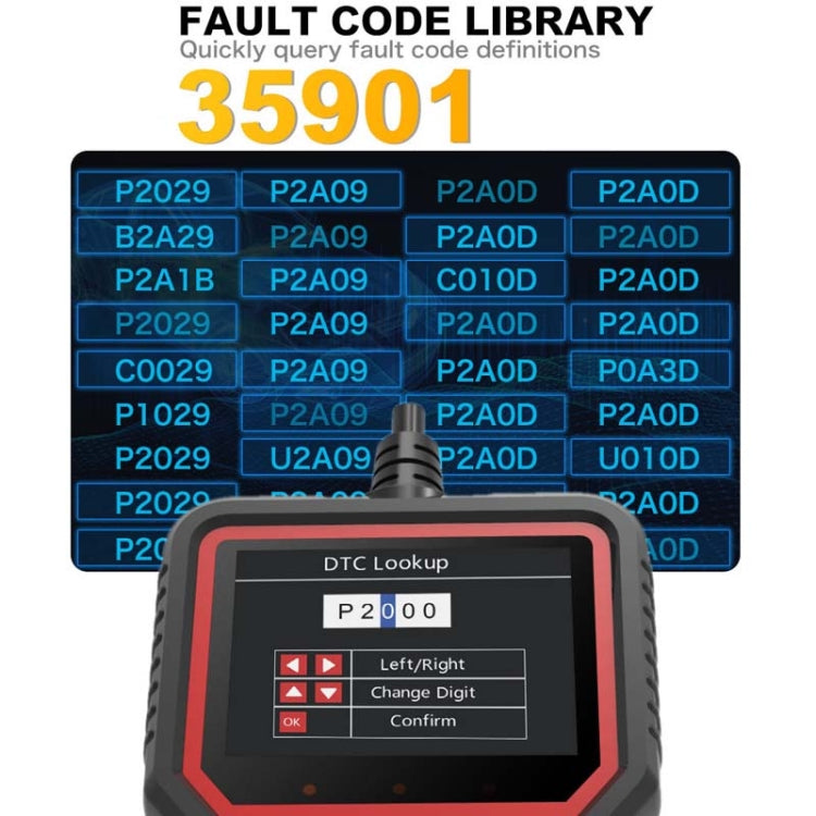 V519 OBD2 Colorful Screen Car Fault Detector ÎҵÄÉ̵ê