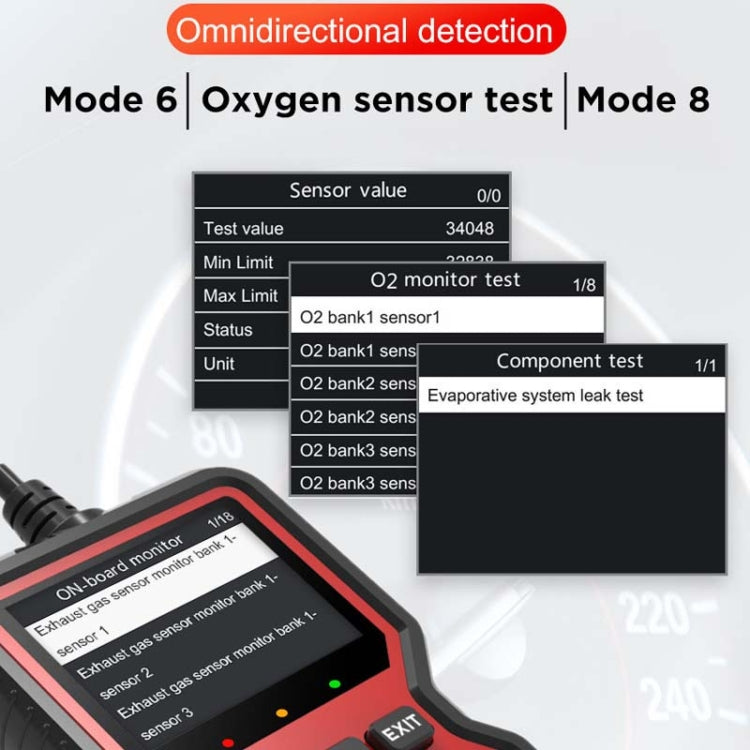 V519 OBD2 Colorful Screen Car Fault Detector