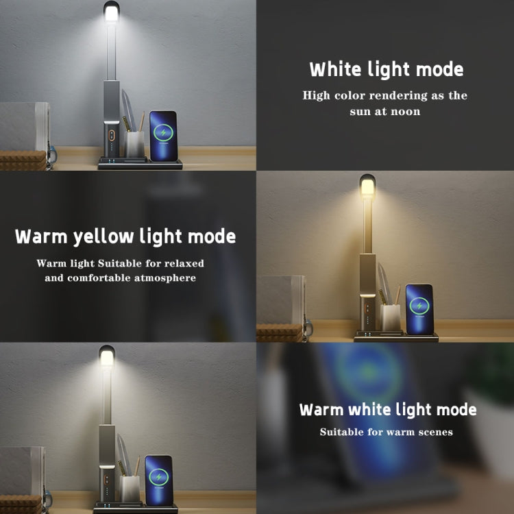 X5 15W Wireless Charging Folding Desk Lamp Phone Stand with Pen Holder My Store