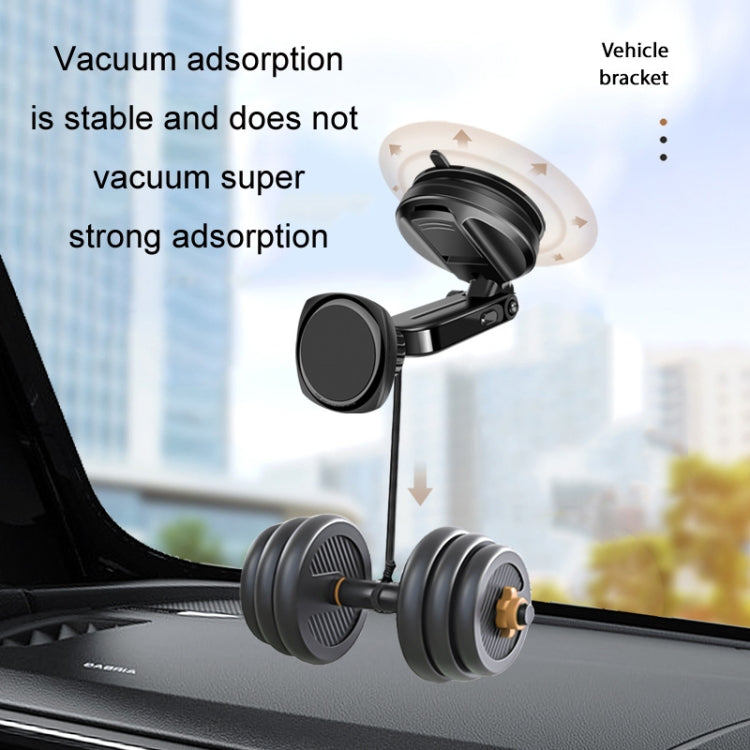 Car Telescopic Suction Cup Rubber Bottom Strong Magnetic Mobile Phone Holder ÎҵÄÉ̵ê