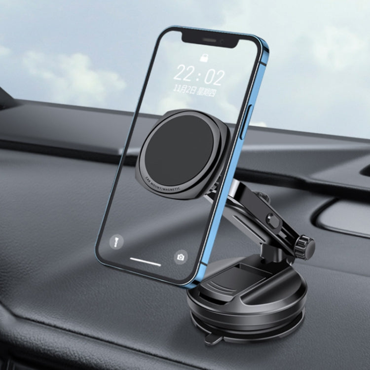 Car Telescopic Suction Cup Rubber Bottom Strong Magnetic Mobile Phone Holder ÎҵÄÉ̵ê