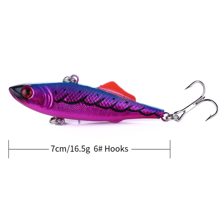 HENGJIA VI032 Full Swimming Layer VIB Fake Bait Plastic Fish Bait