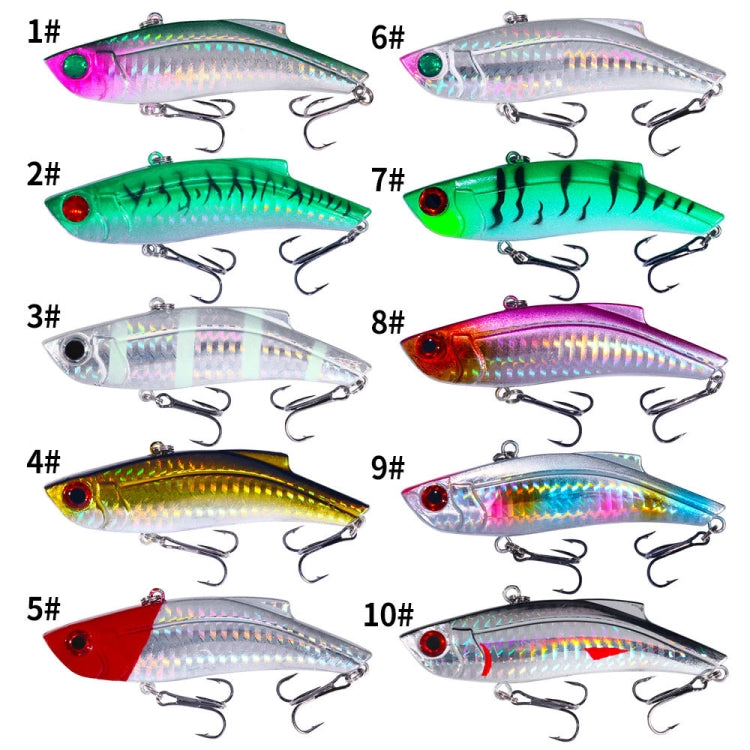 HENGJIA VI025 Submerged Trembling Swimming VIB Lure Plastic Fake Bait