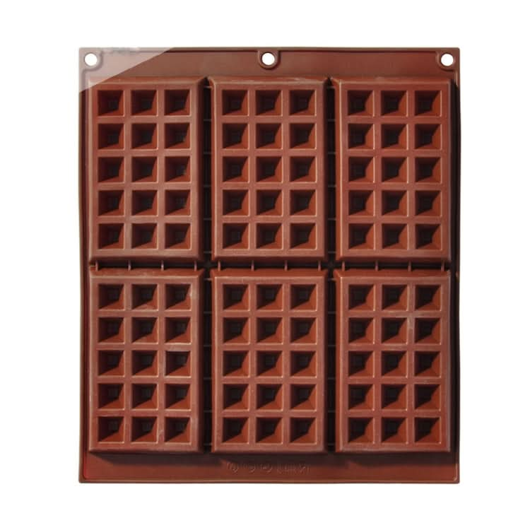 Silicone Baking Tools Cookie Chocolate Waffle Cake Mold,Style: Reluova