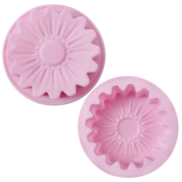 2pcs Silicone Sunflower Cake Mold High Temperature Resistant Baking Molds-Reluova