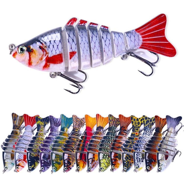 HENGJIA JM062 7 Section Fish Fake Lures VIB Minnow Fishing Lures Reluova