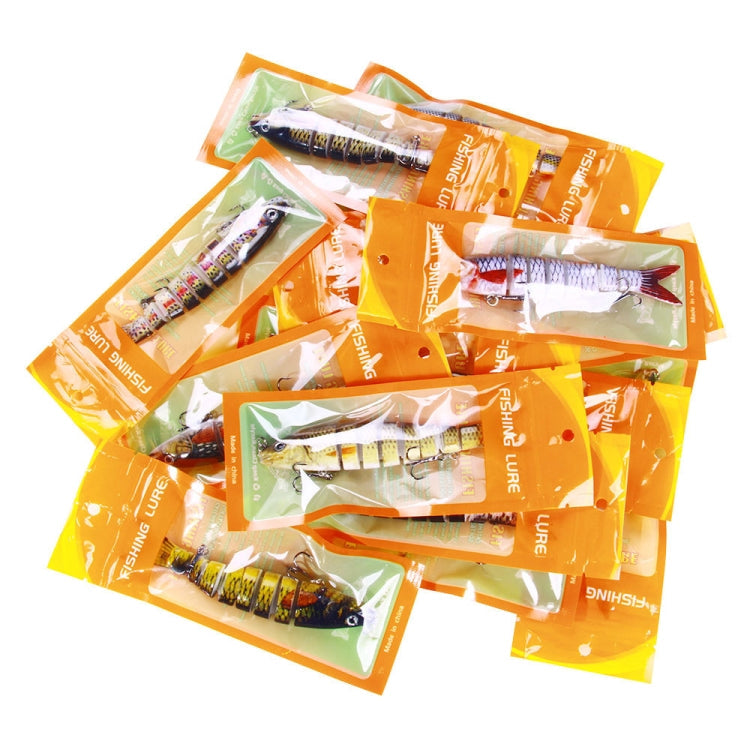 HENGJIA JM063 Multi-Section Fake Bait 8 Section Sinker Lures Reluova