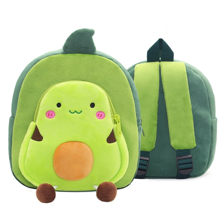 Vegetable Fruit Series Cartoon Plush Kids Backpack Children School Bags