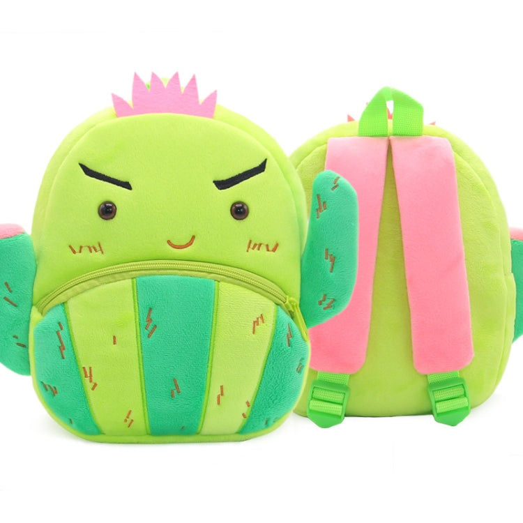 Vegetable Fruit Series Cartoon Plush Kids Backpack Children School Bags